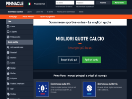 Pinnacle Casino e Scommesse Screenshot