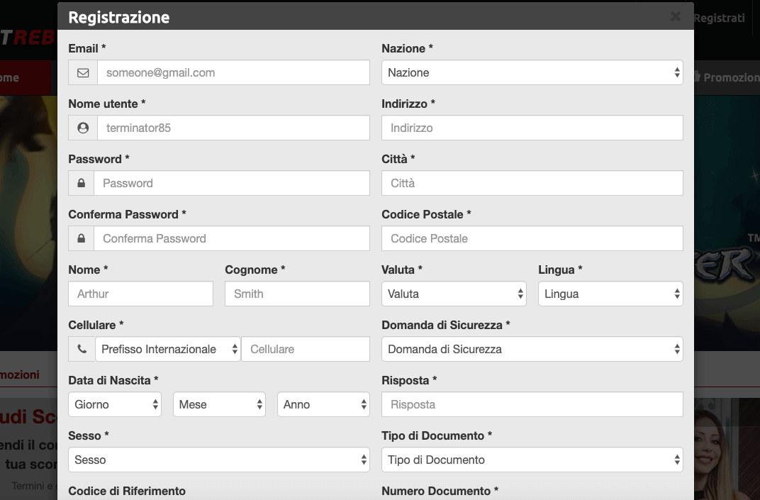 betrebels registrazione 2