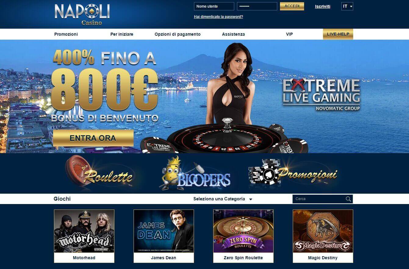 Napoli Casino Screenshot