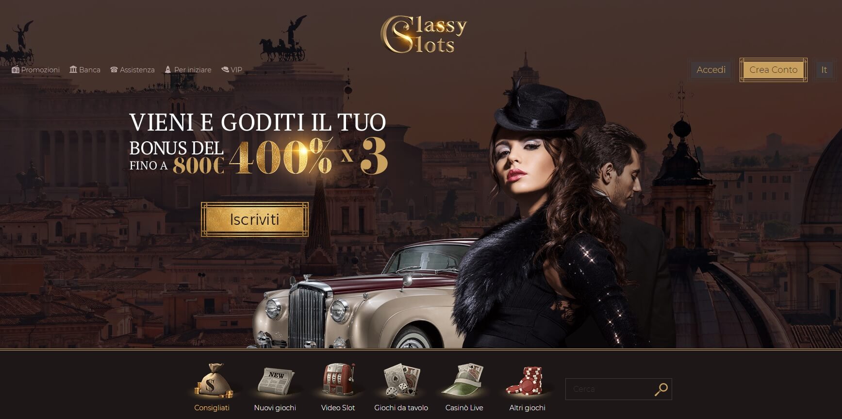 Classy Slots Casino Screenshot