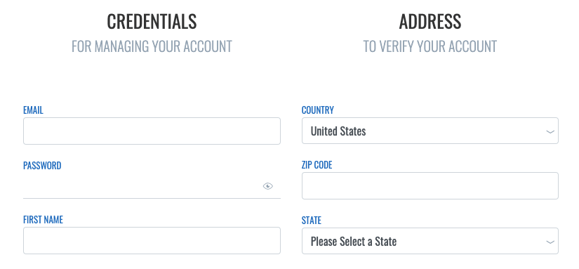 Mybookie register