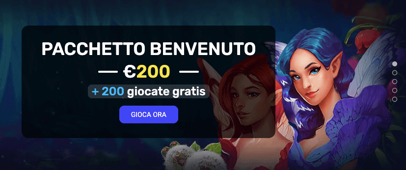 Woo Casino bonus benvenuto