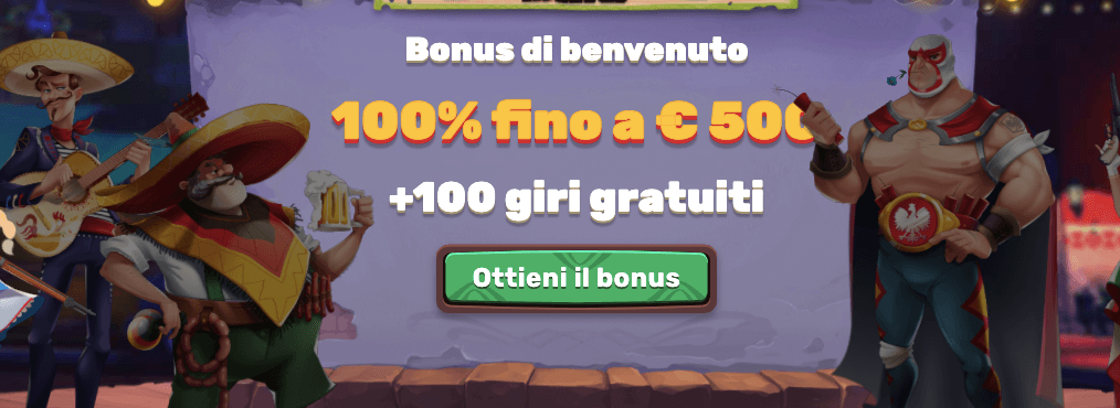 5Gringos Bonus Benvenuto