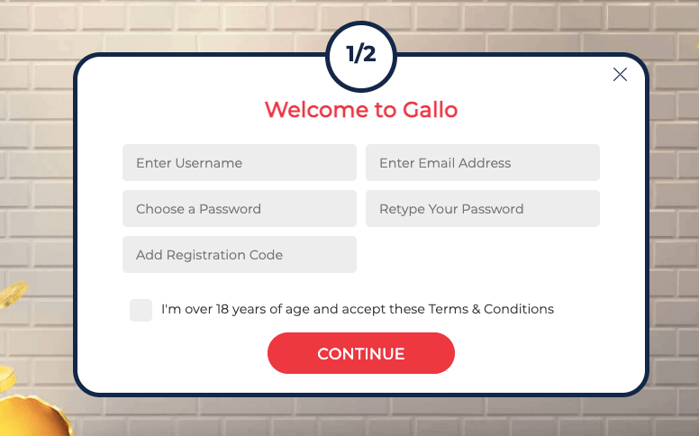 Gallo Casino Registrazione