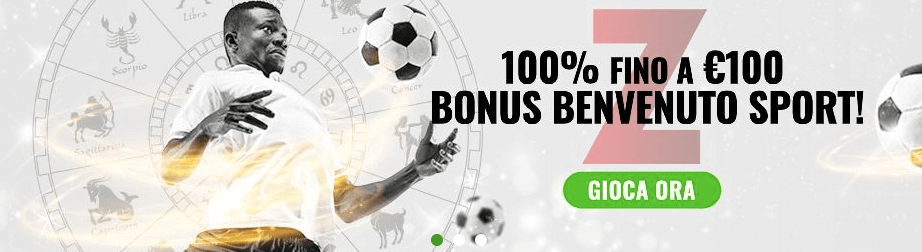 ZodiacBet Bonus Benvenuto