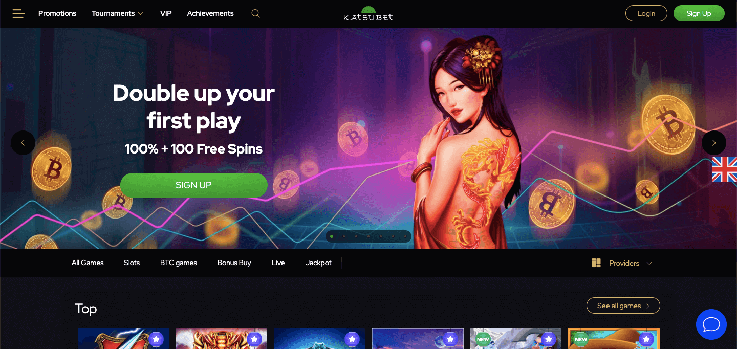 Katsubet Casino Screenshot