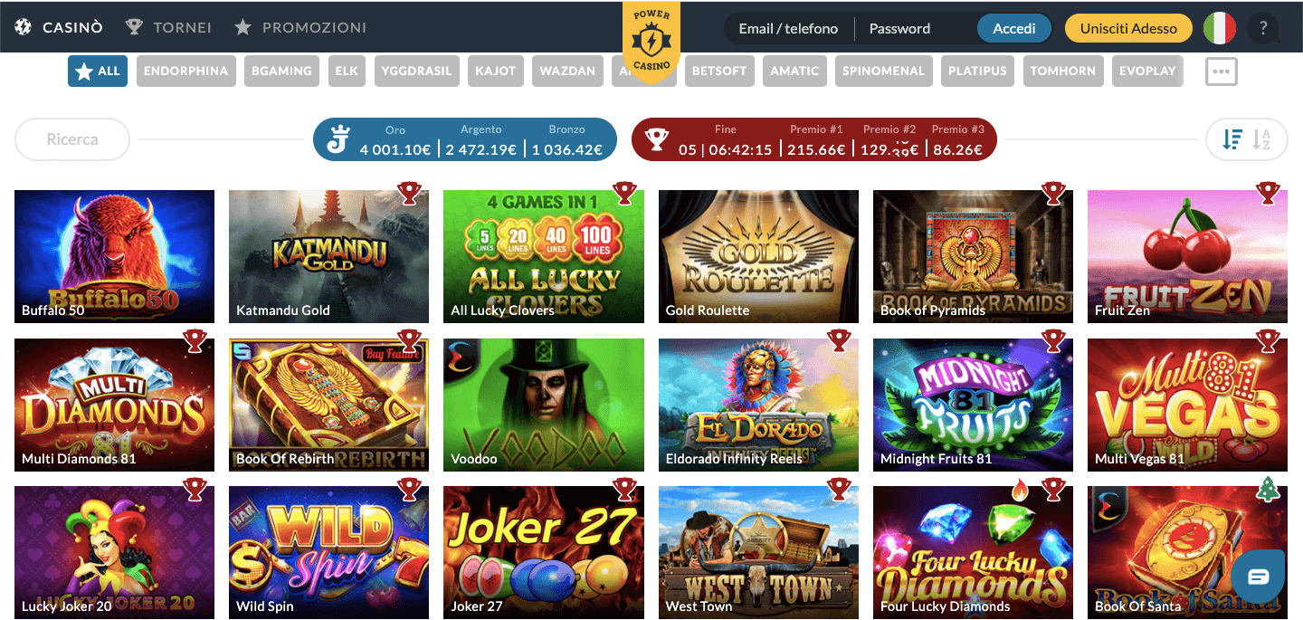 Power Casino Slot