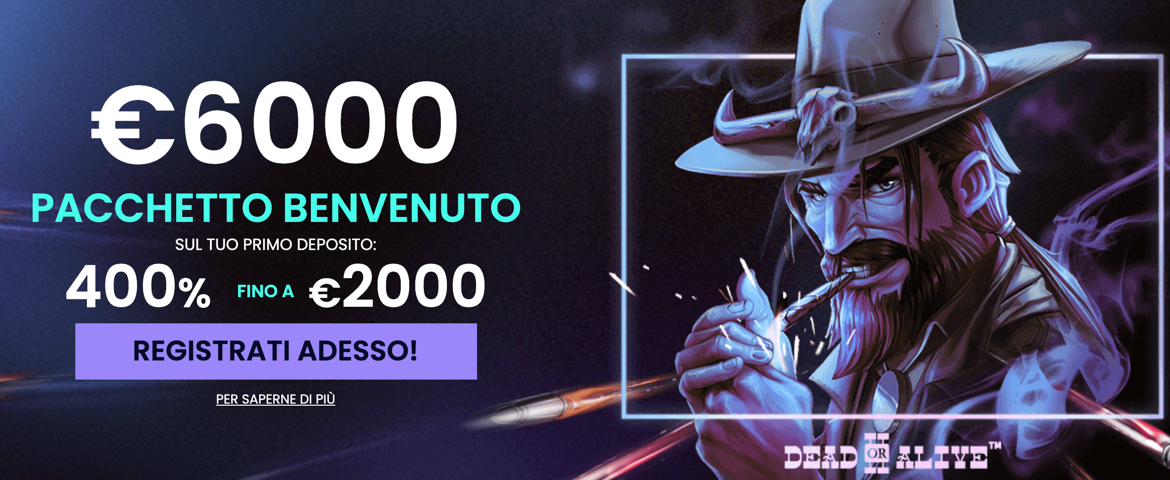 CasinoWin Bonus Benvenuto