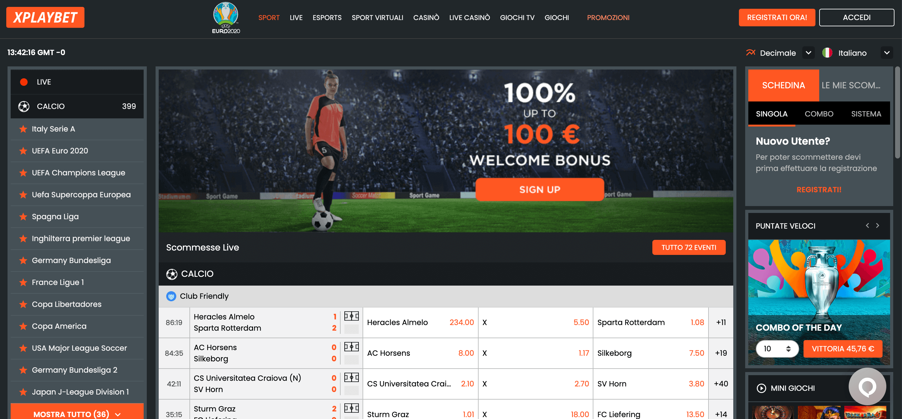 Xplaybet Casino e Scommesse Screenshot