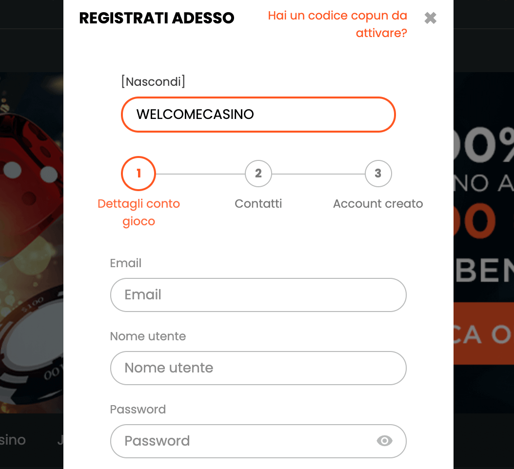 Xplaybet Registrazione