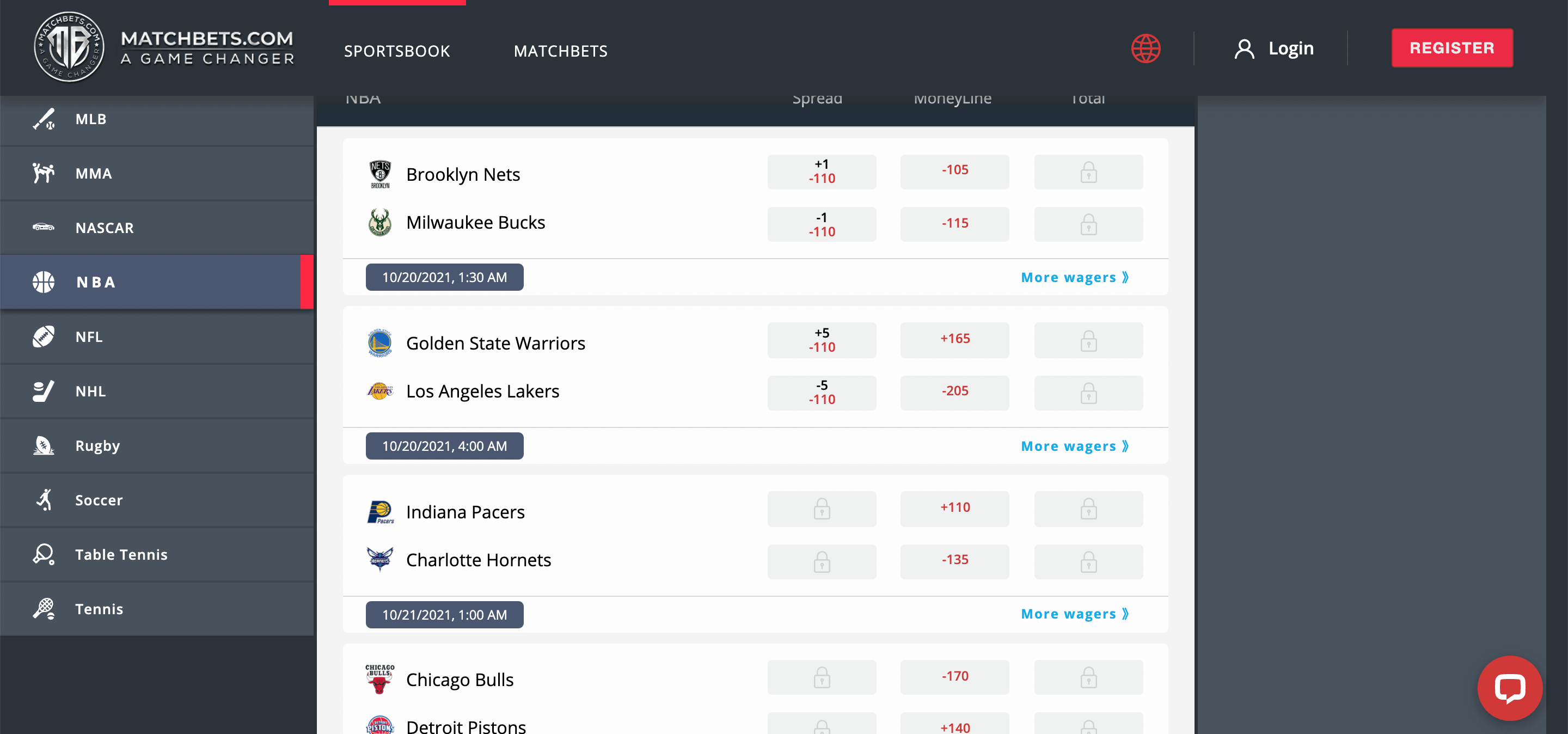 Matchbets Scommesse