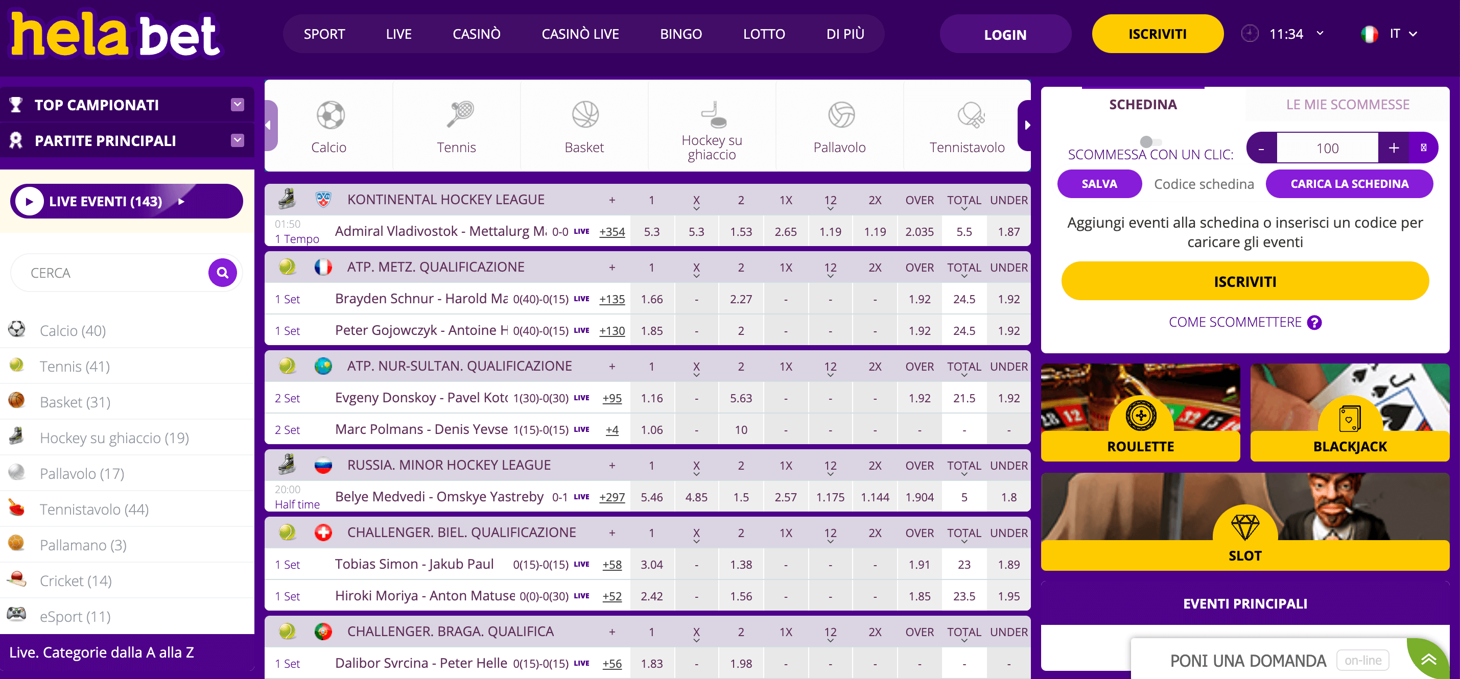 Hela Bet Scommesse