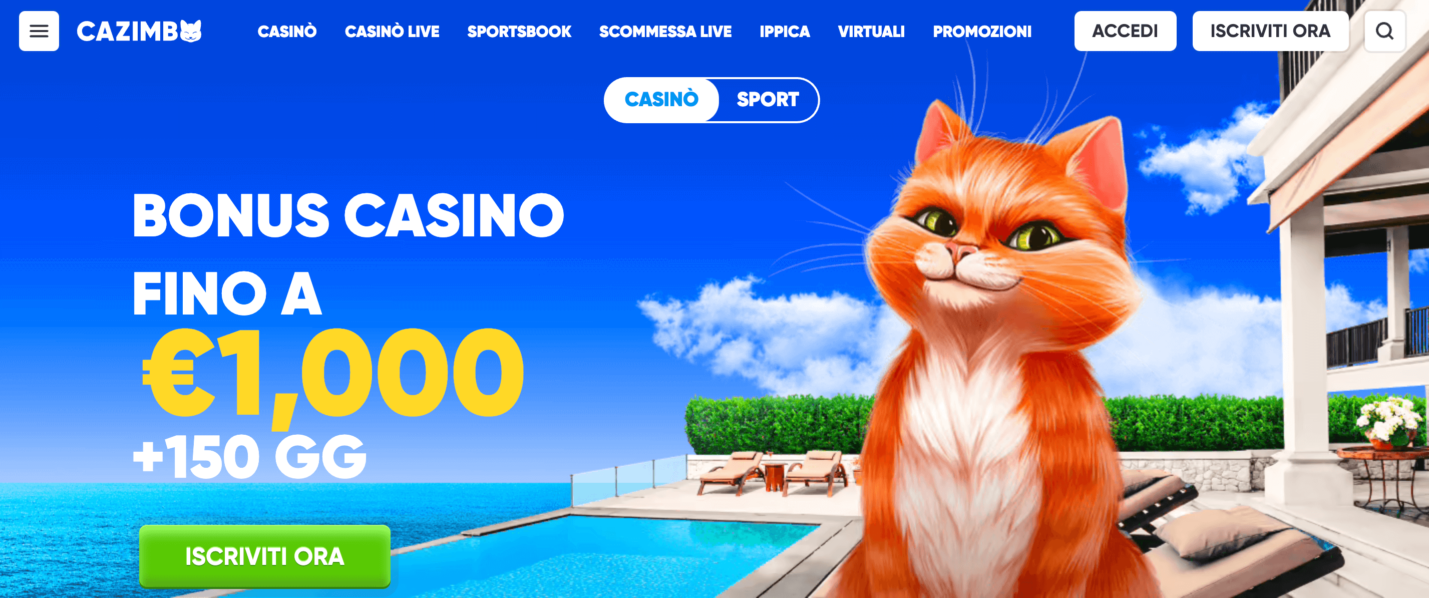 Cazimbo Casino e Scommesse Screenshot