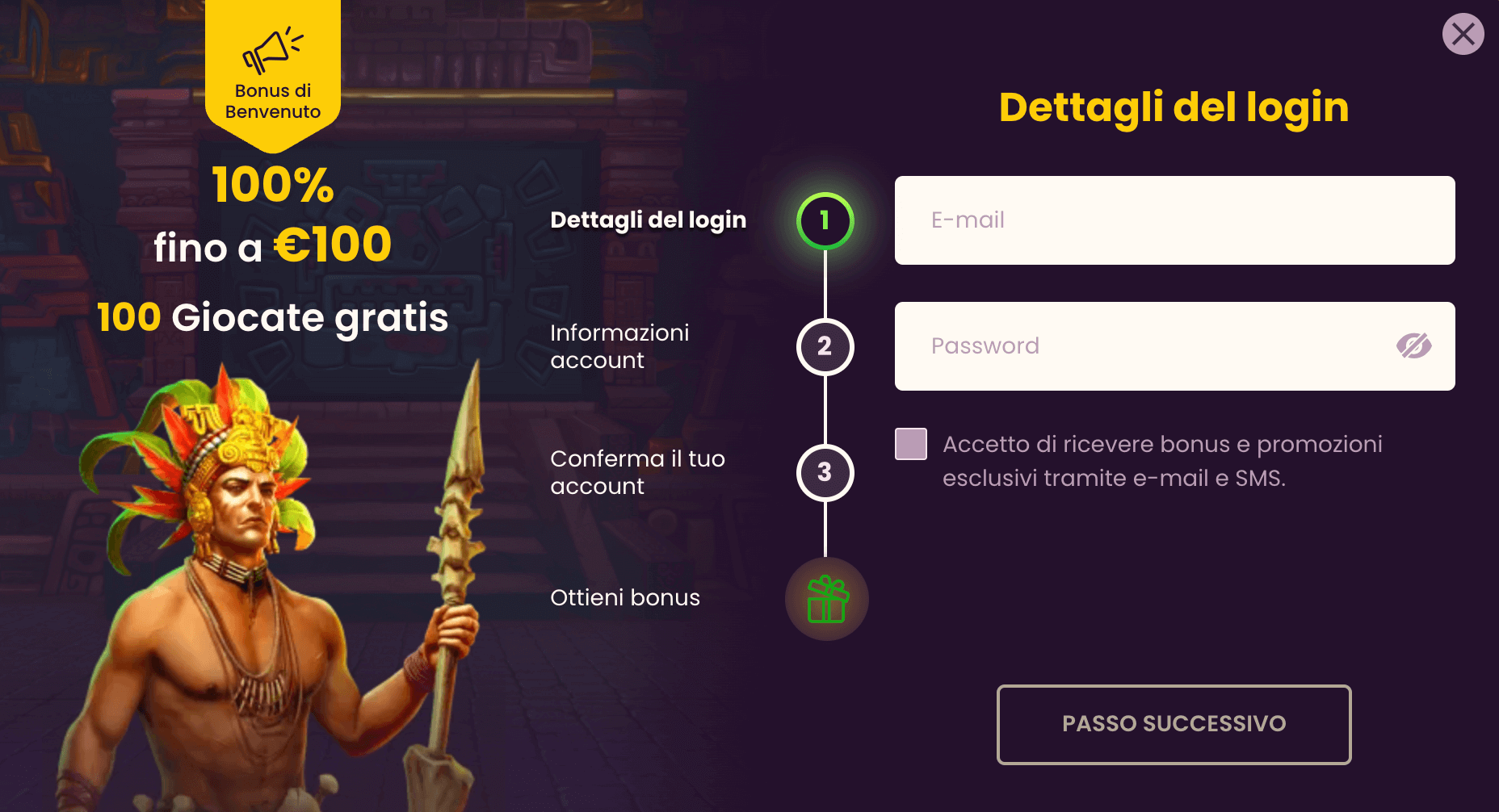 Bizzo Casino Registrazione