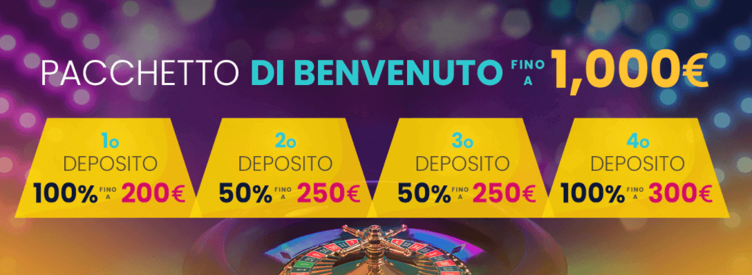 Casino Win Big Bonus Benvenuto