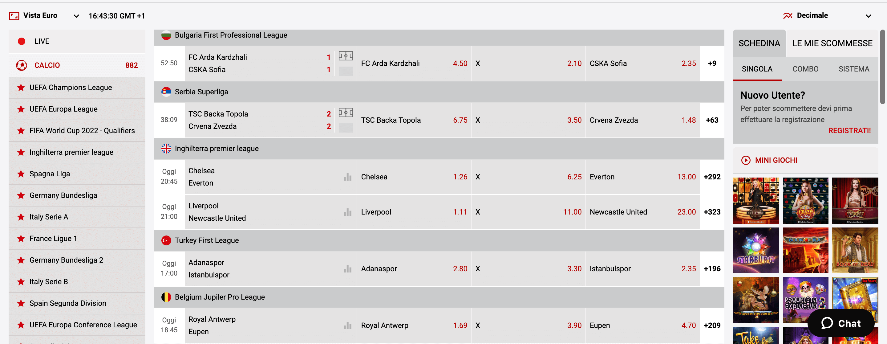 Dachbet Scommesse