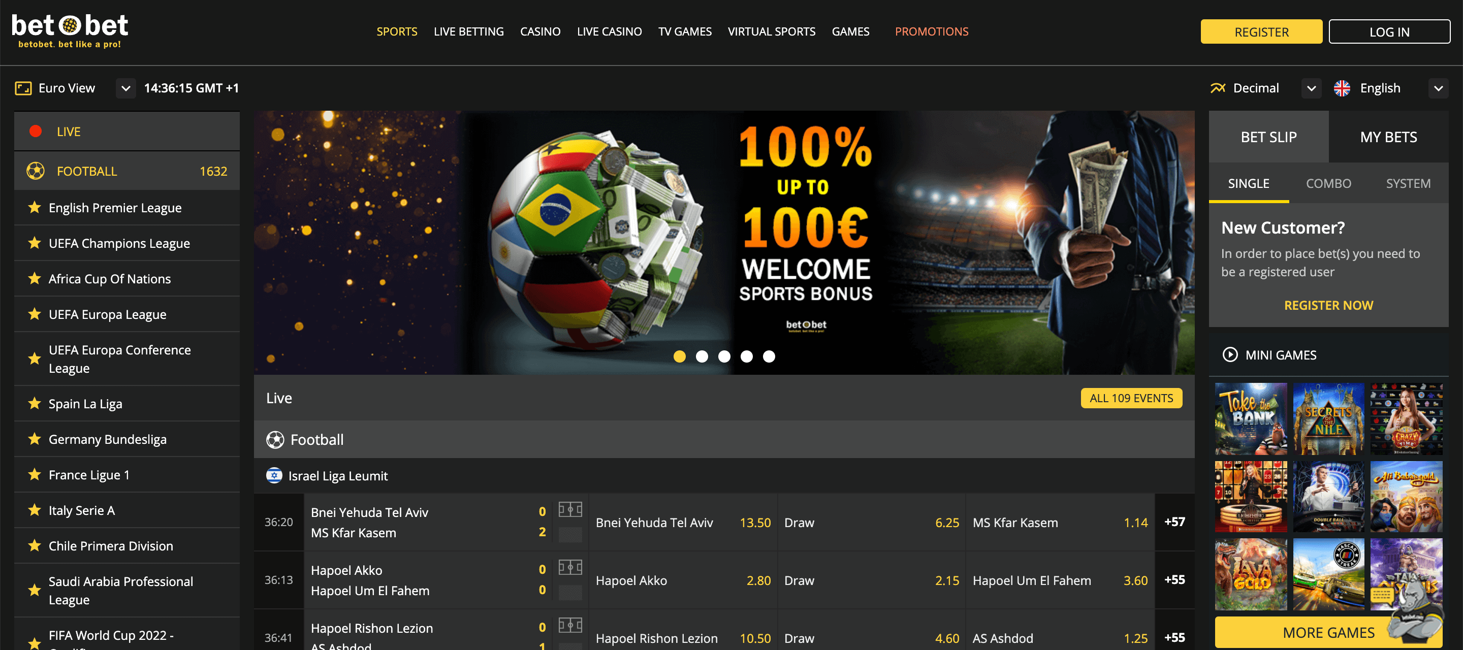 Betobet Casino e Scommesse Screenshot