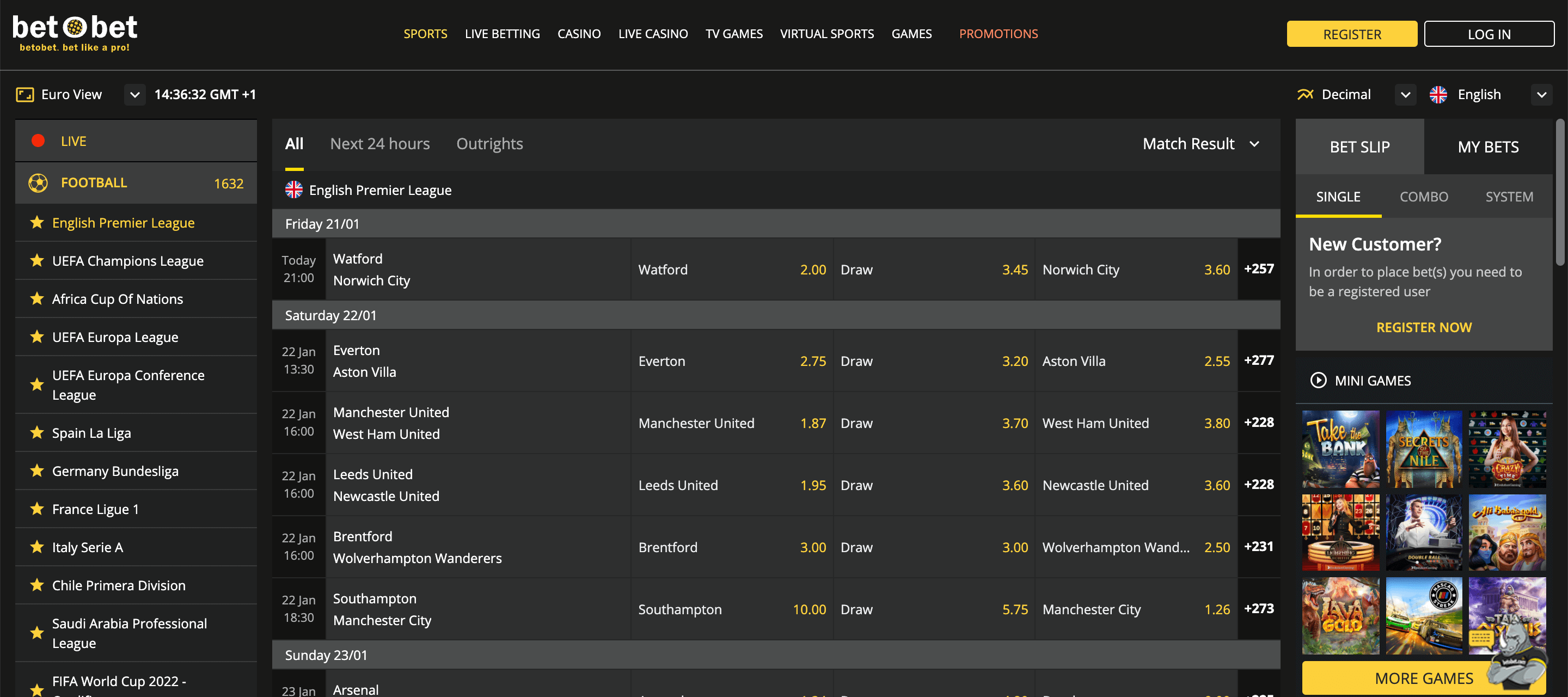 Betobet Scommesse