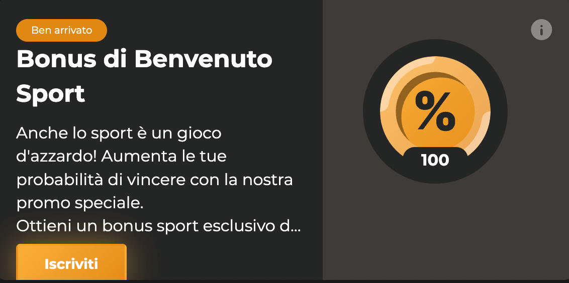 Biamobet Bonus Benvenuto