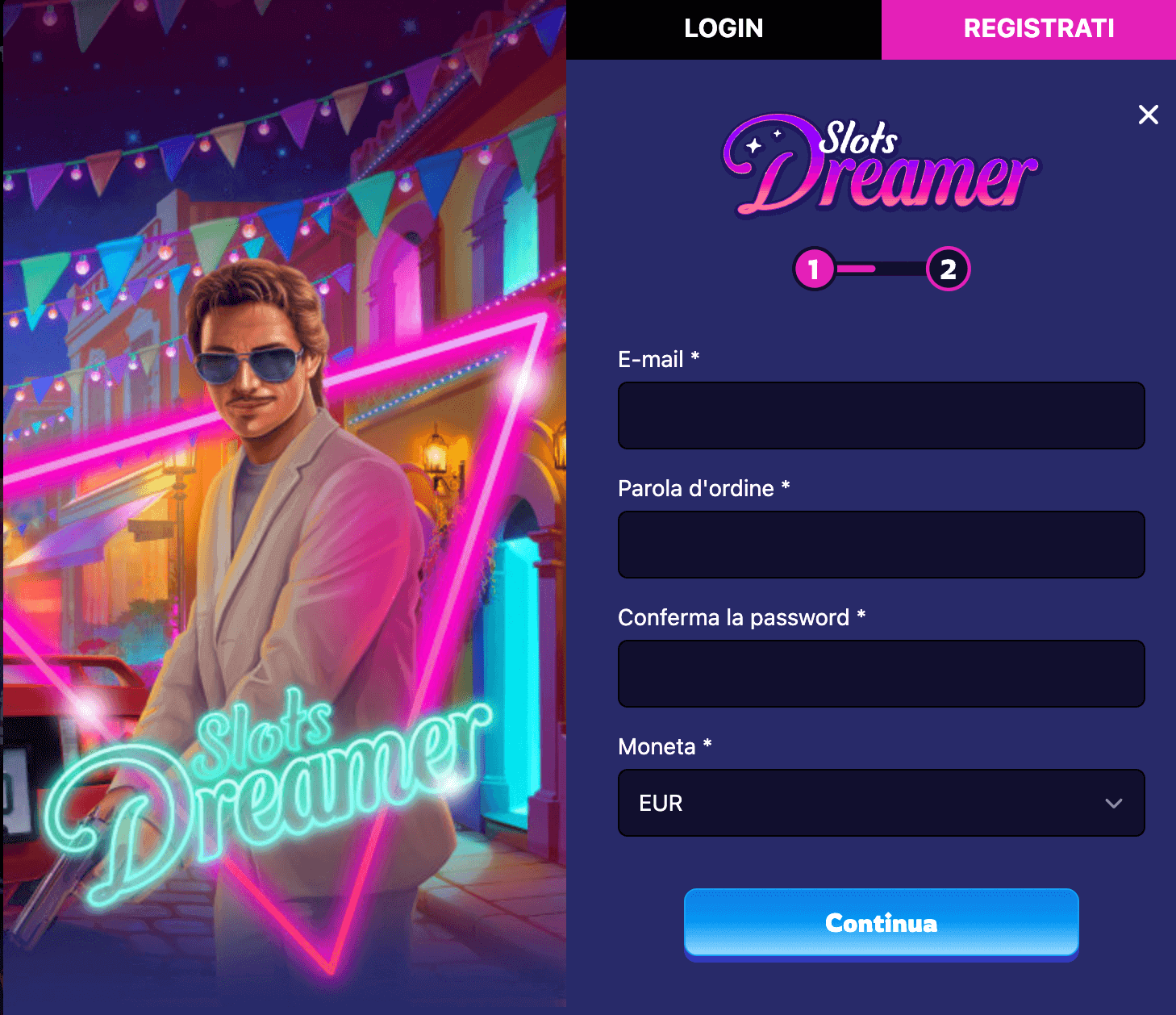 Slots Dreamer Casino Registrazione