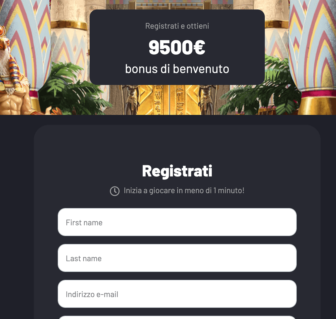 Winstler Casino Registrazione