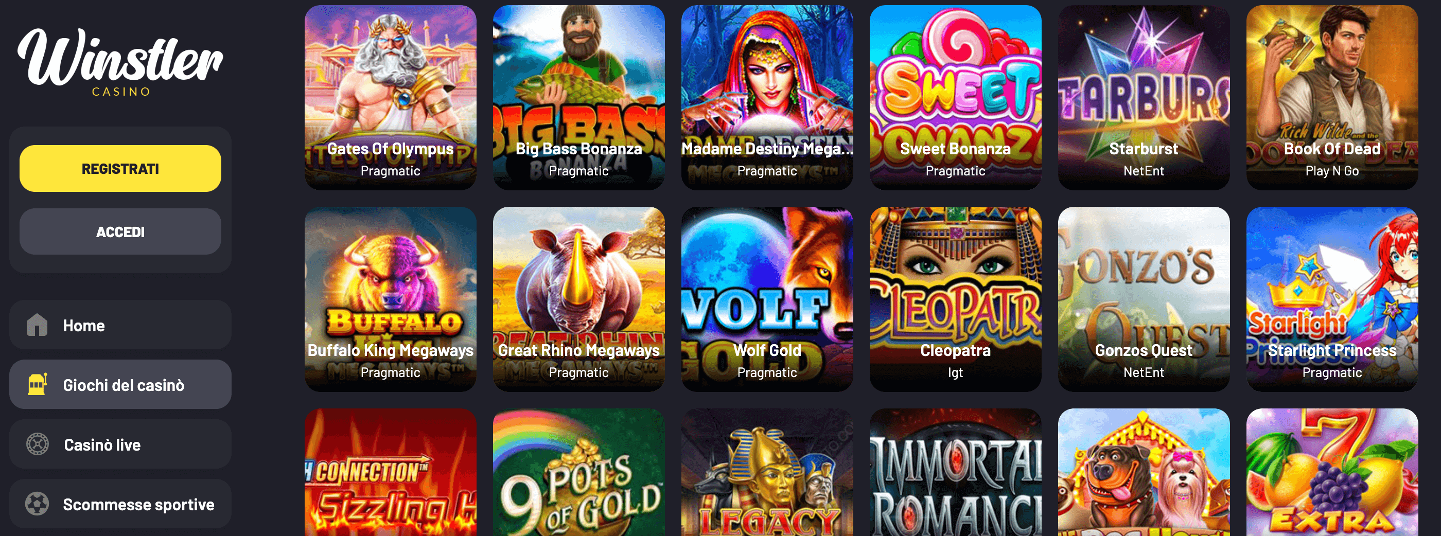 Winstler Casino Slot