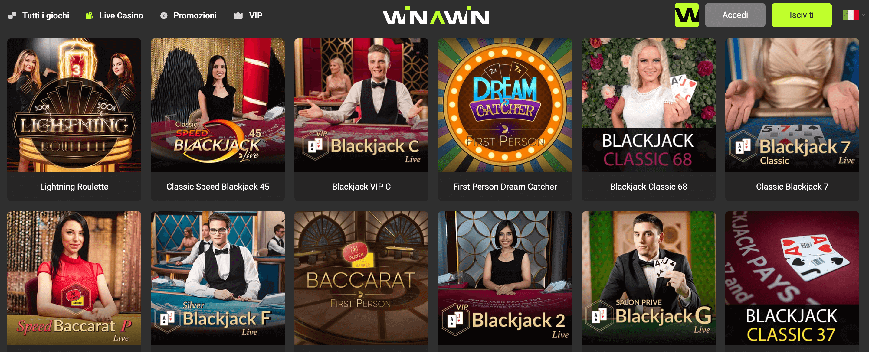 Winawin Casino Slot Live