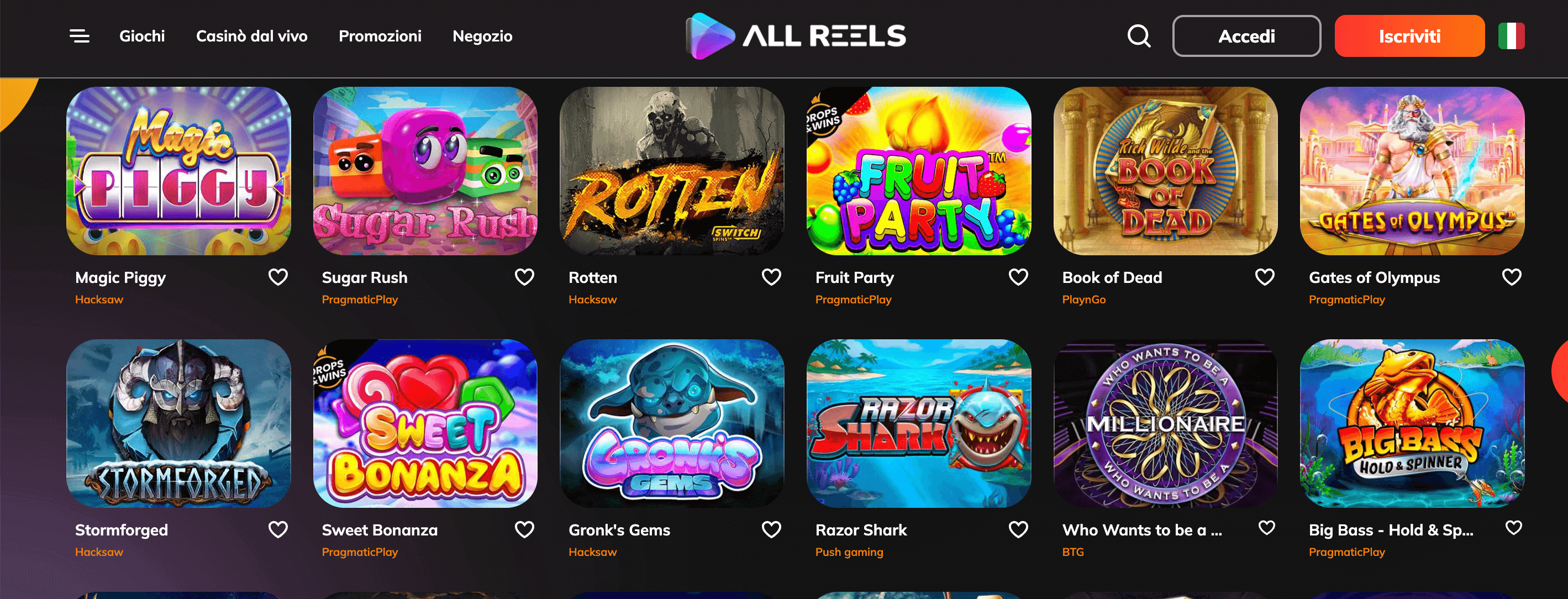 All Reels Casino Slot