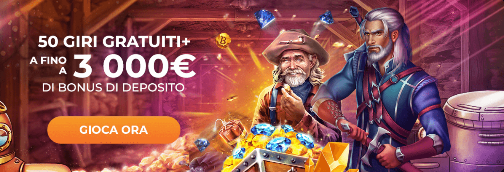 GratoWin Casino Bonus Benvenuto