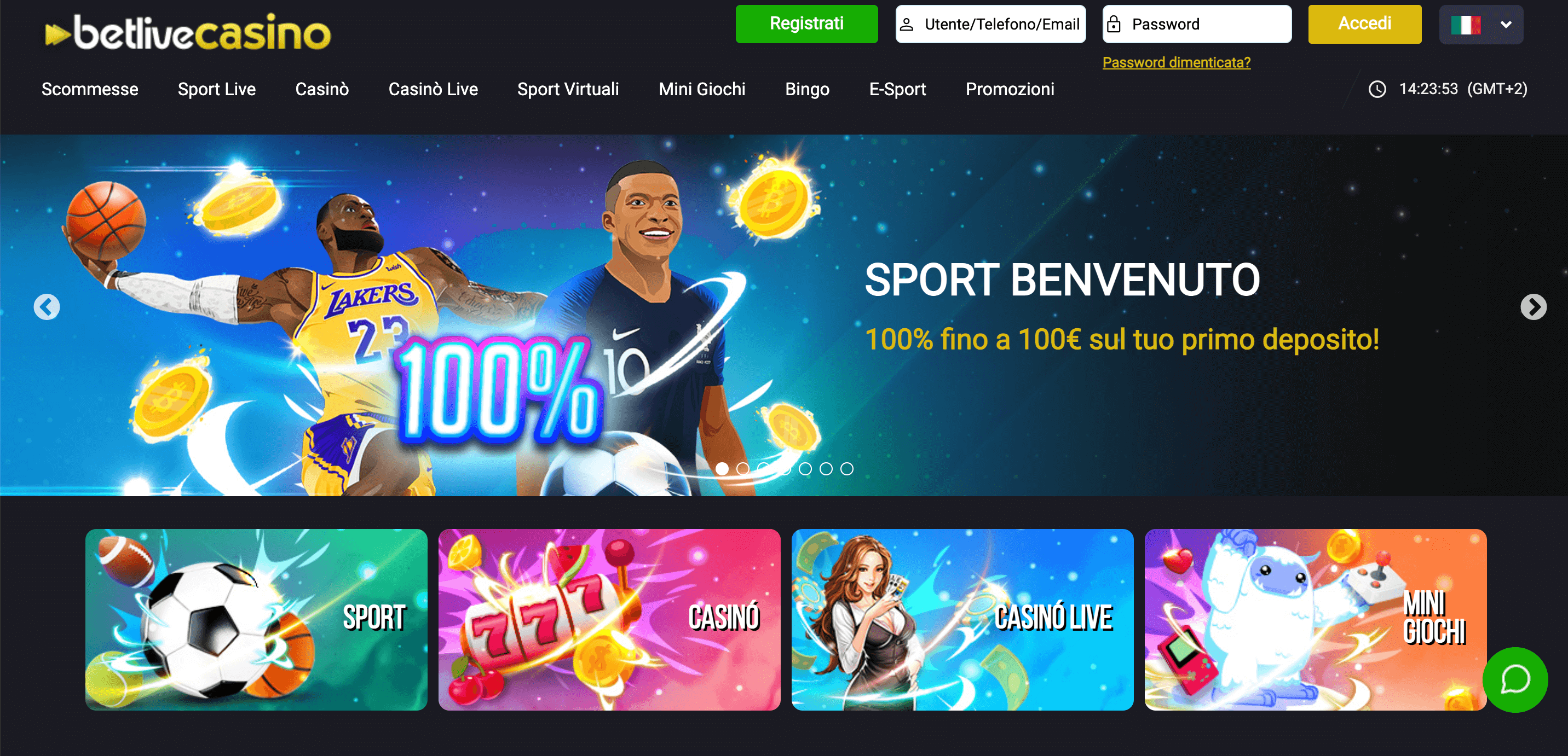 Betlive Casino e Scommesse