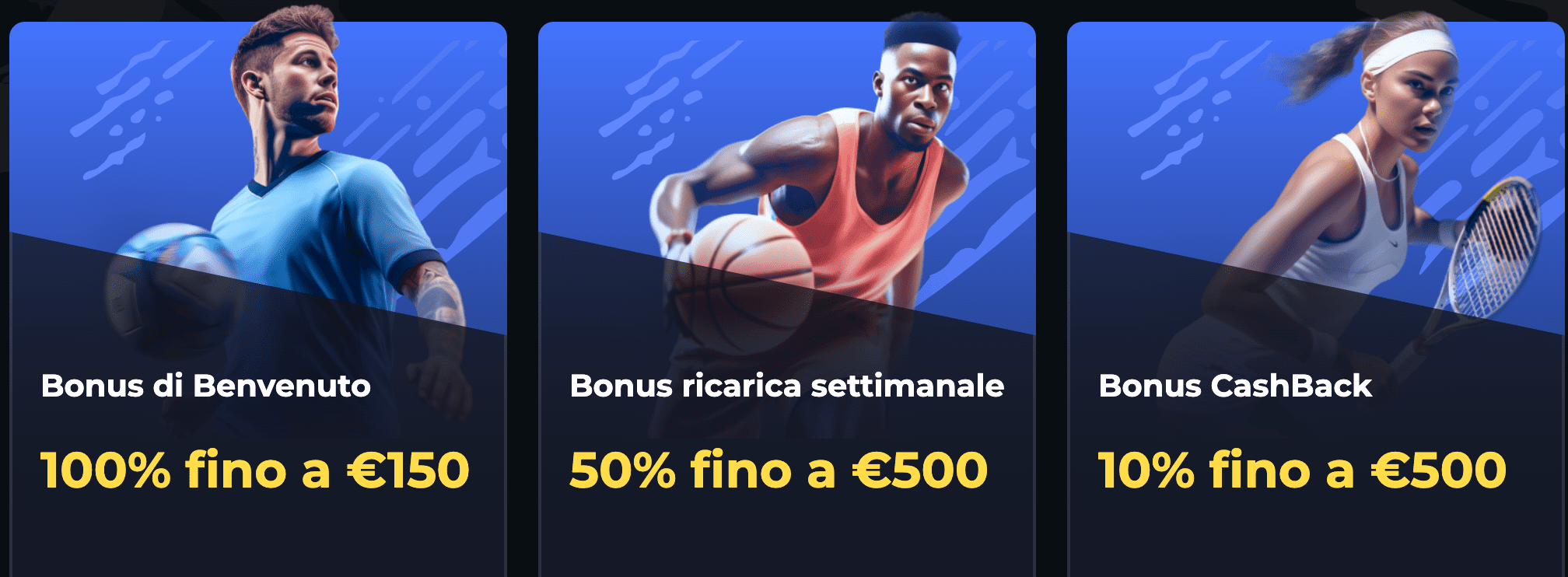 Boomerang Bonus Benvenuto