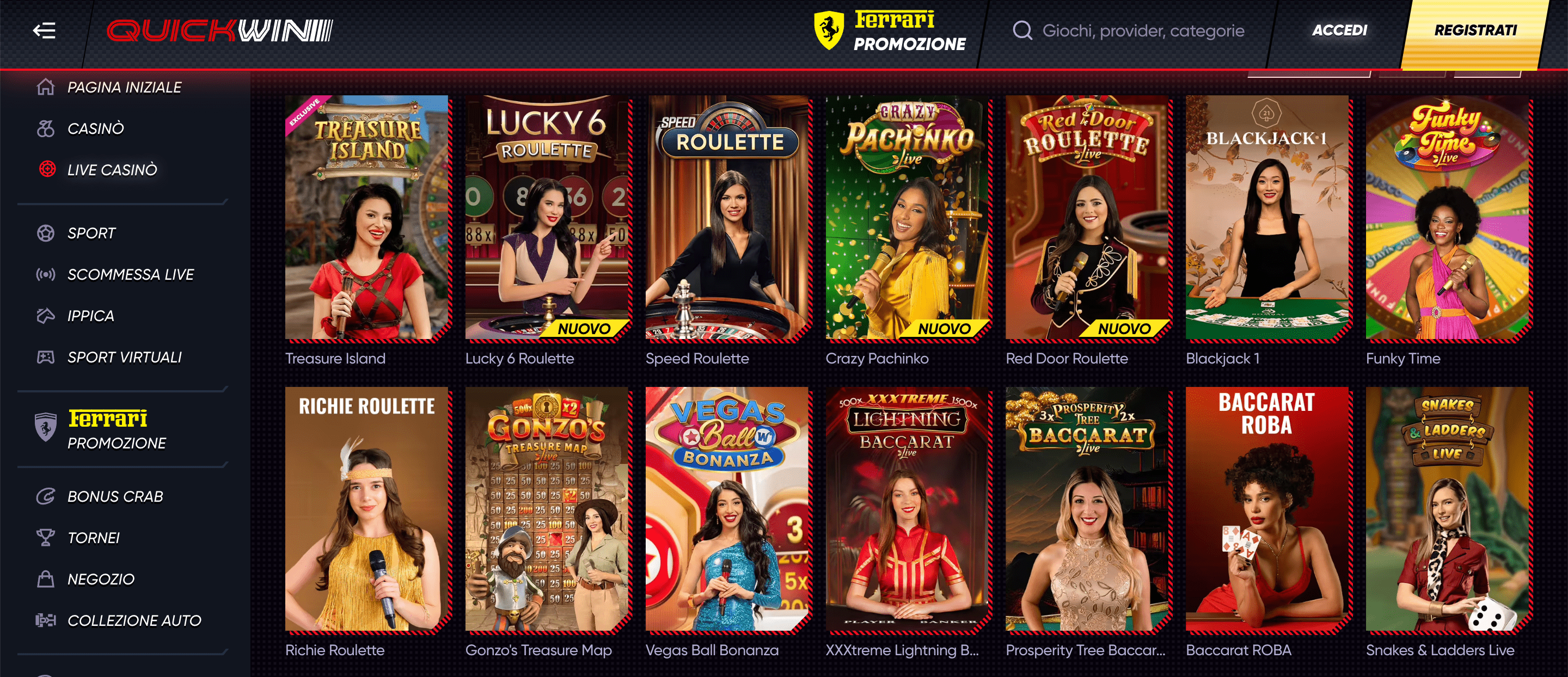 QuickWin Casino Slot Live