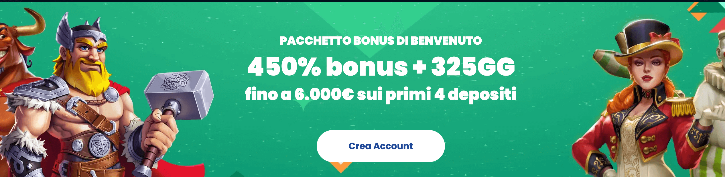 Rollino Casino Bonus Benvenuto