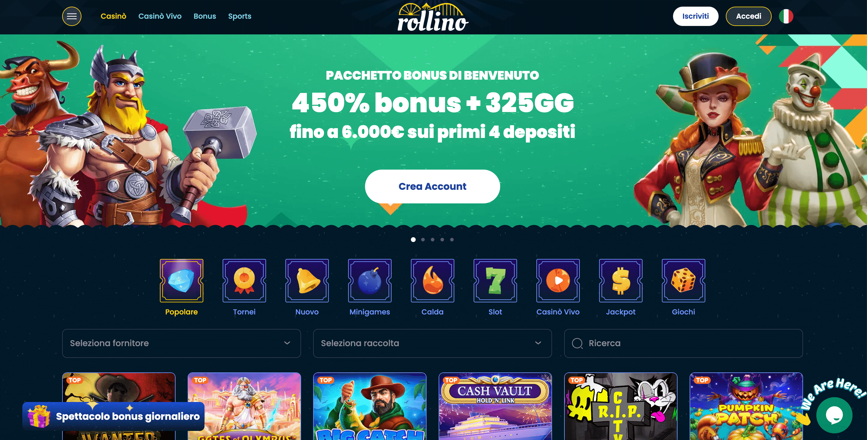 Rollino Casino e Scommesse