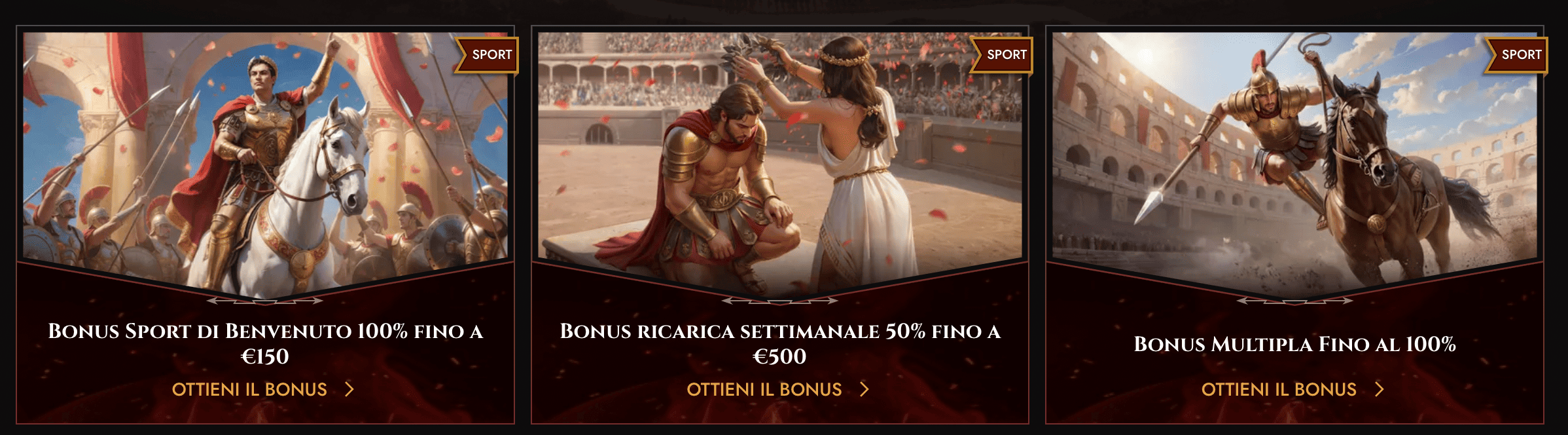 Legiano Bonus Benvenuto