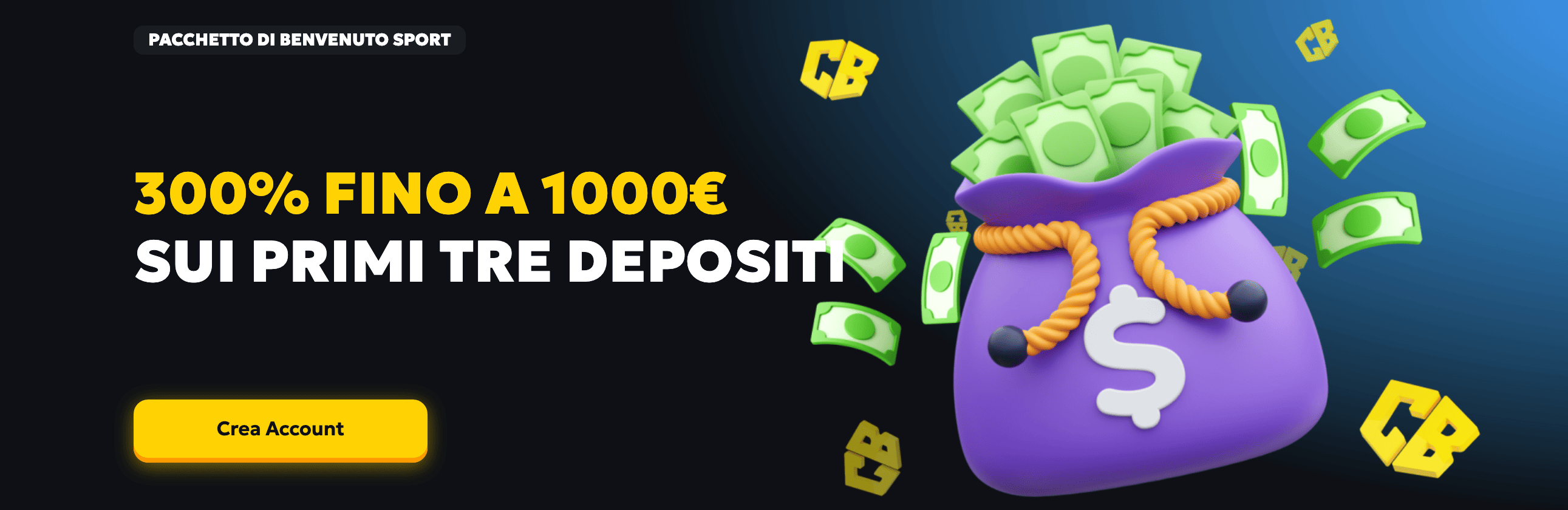 Casabet Bonus Benvenuto